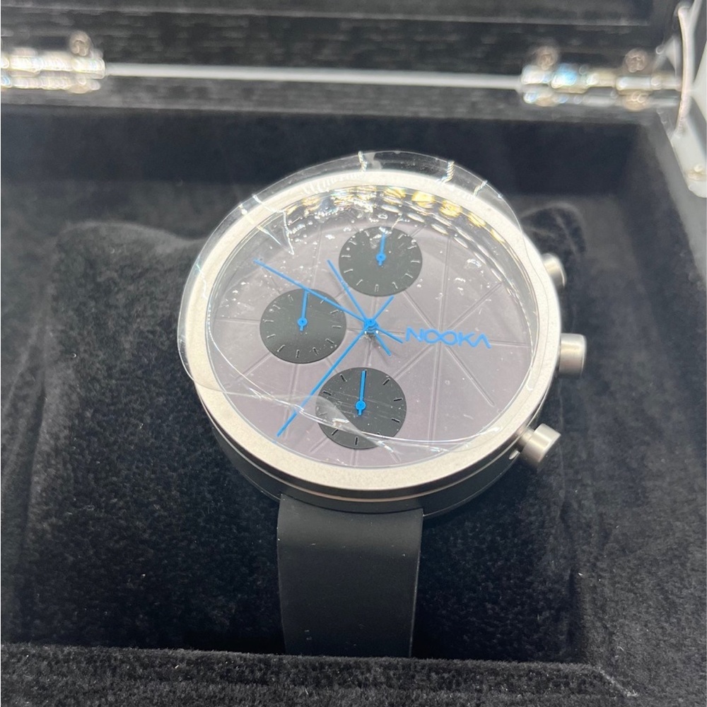 NOOKRONO Chronograph Quartz // Steel Watch